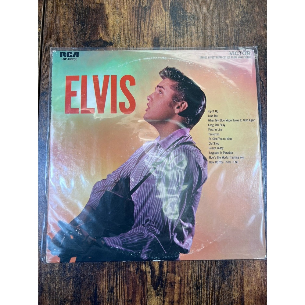 ELVIS PRESLEY SELF TITLED ELVIS LP RECORD LSP-1382(e) Record - Excellent